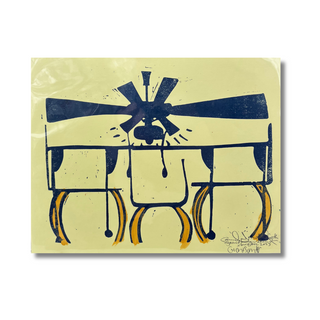 Ceiling Fan, Table, and Chairs - 3