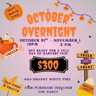 October Overnight!