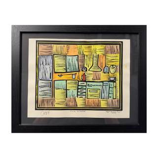 Colorful Kitchen (Framed)