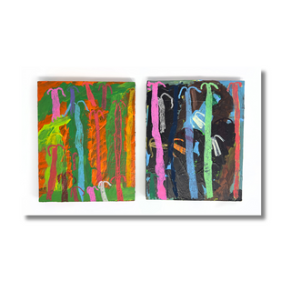Day Forest, Night Forest (Diptych)