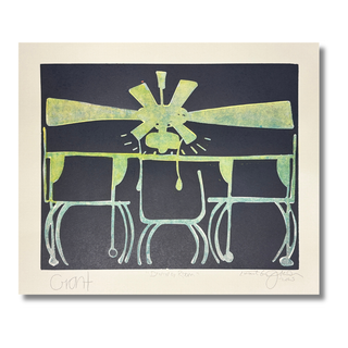 Dining Room- Green Blue