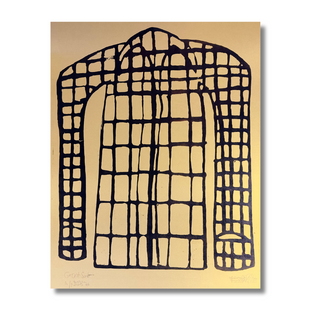 Gold Plaid Shirt (Framed)