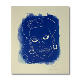 Grandma Smith in Dark Blue