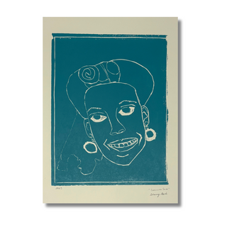Grandma Smith in Teal