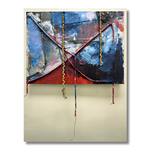 Messy in Red and Blue