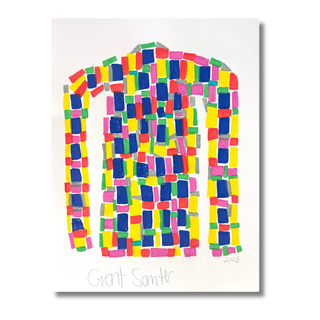 Plaid Shirt White Calico