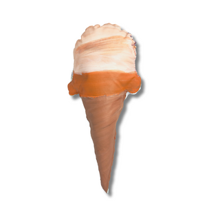 Pumpkin Spice Ice Cream Cone