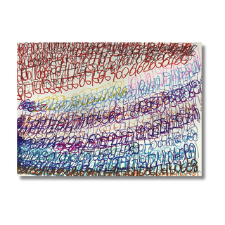 Purple Numbers - Drawing