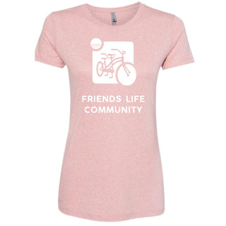 Women's Pink Logo Tee